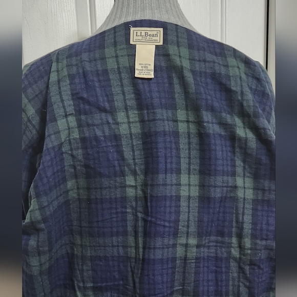 L.L. Bean zip up sweater 100 % cotton - Picture 7 of 10